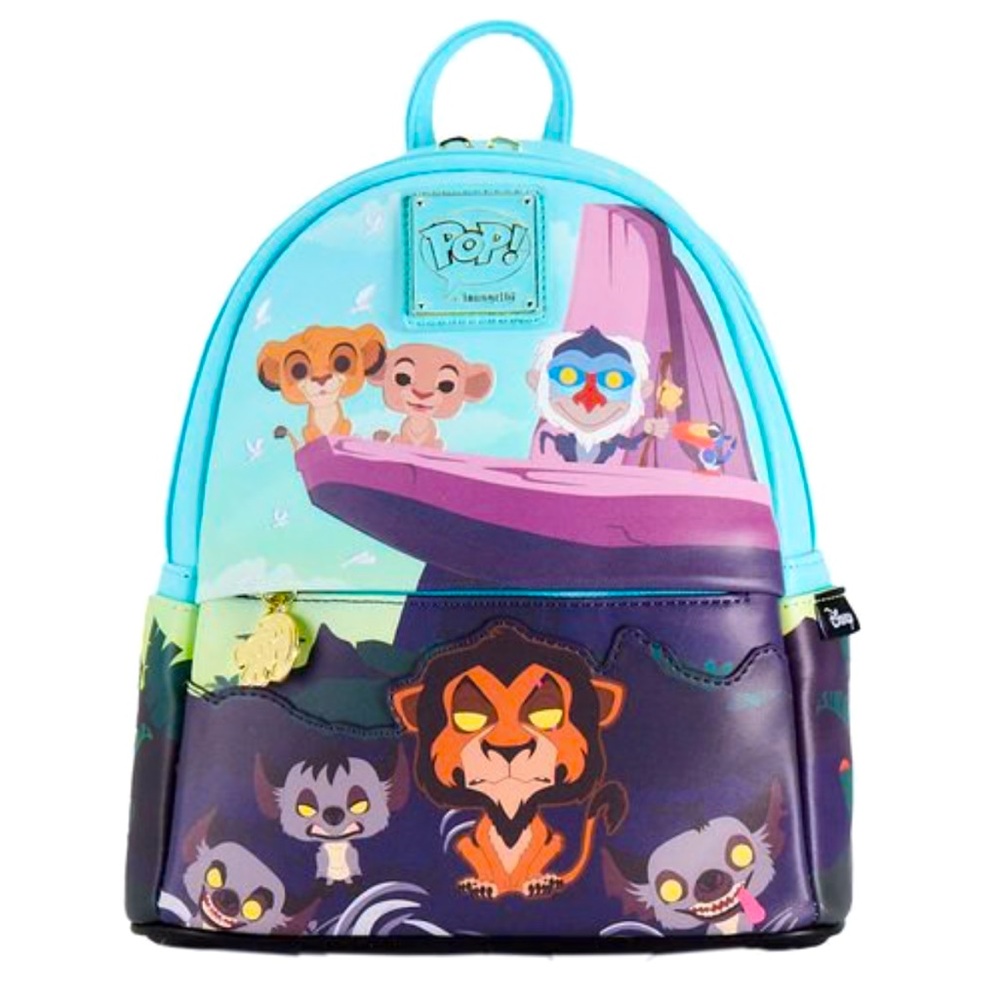 LOUNGEFLY | Disney POP Lion King Pride Rock Mini Backpack